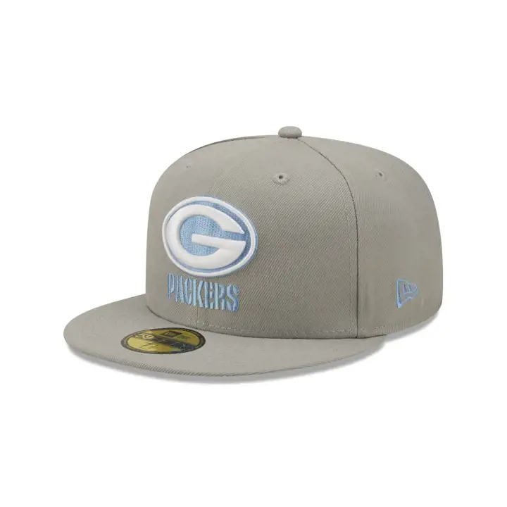 Green Bay Packers NFL Couleur UV 59FIFTY GRIS/BLEU CIEL