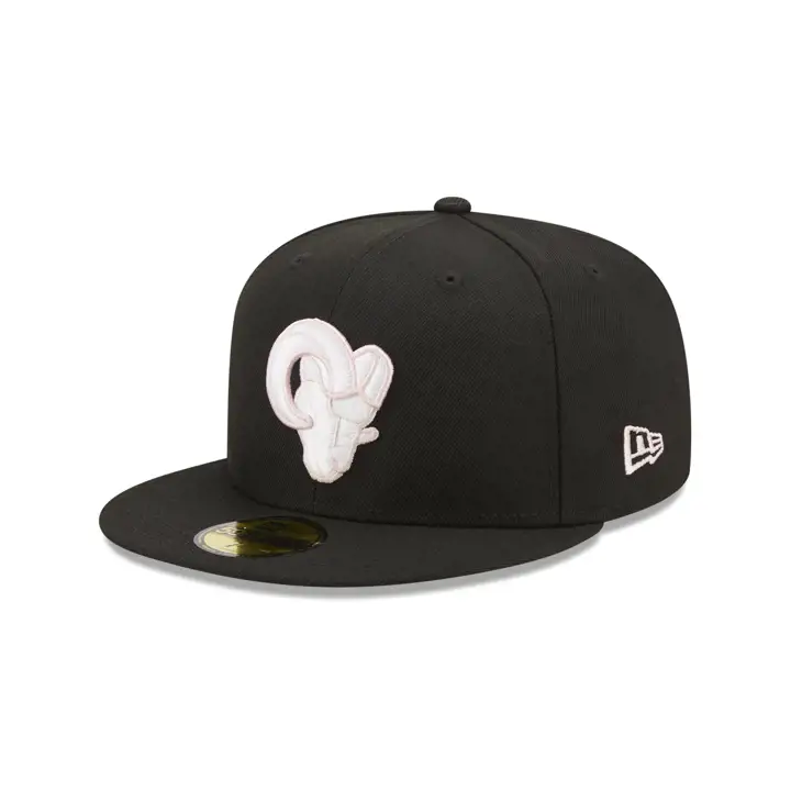 Los Angeles Rams NFL Couleur UV 59FIFTY NOI/ROS