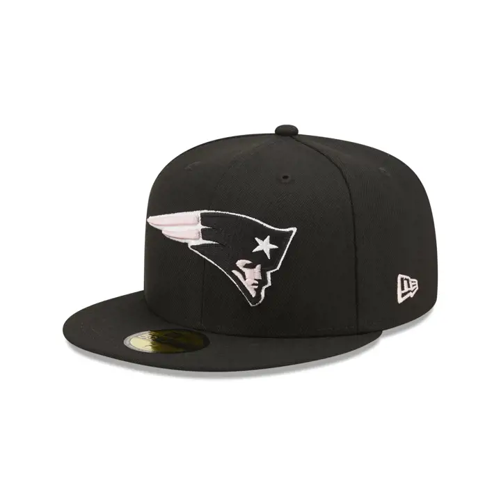 Casquette 59FIFTY NFL Color UV New England Patriots noir/rose