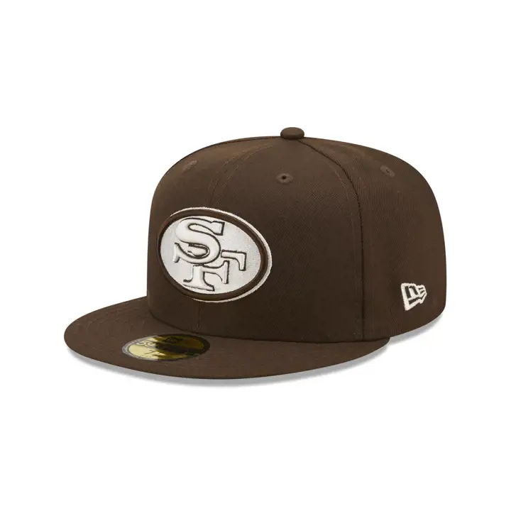 Casquette 59FIFTY WLNT/CREAM NFL Color des 49ers de San Francisco avec protection UV