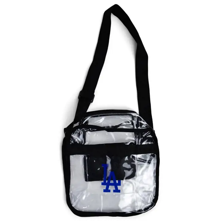 Sac bandoulière transparent Los Angeles Dodgers