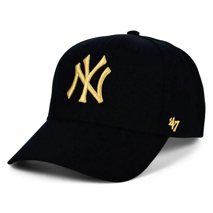New York Yankees MLB Side Patch 47 MVP noir