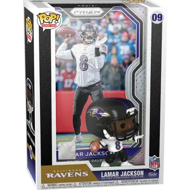 Baltimore Ravens Cartes à Collectionner POP Lamar Jackson