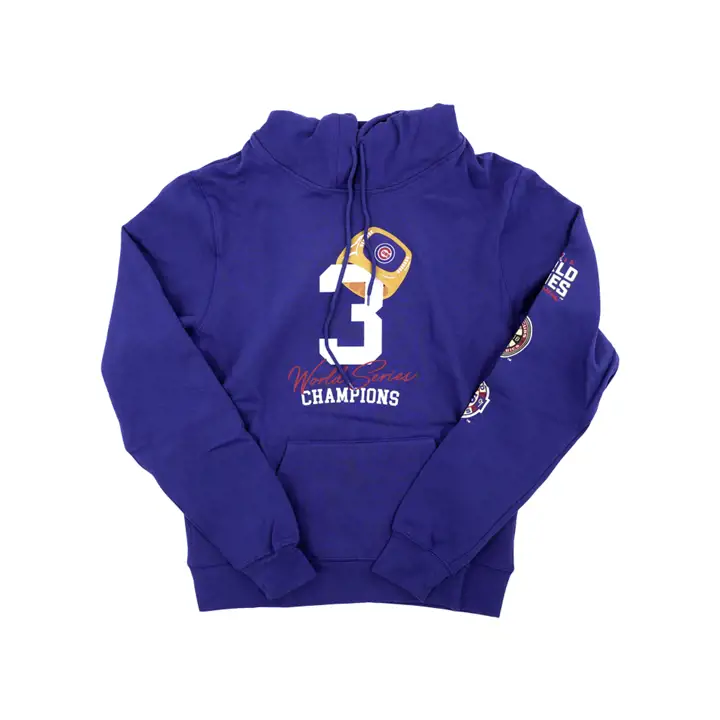 Chicago Cubs MLB NE Comptez les anneaux Sweat à capuche rbl