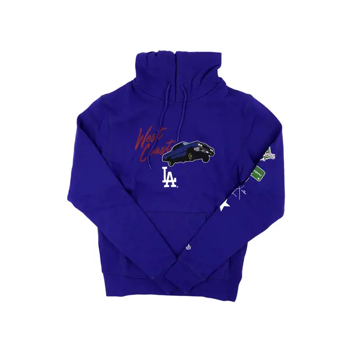 Los Angeles Dodgers MLB NE City Cluster Hoodie rbl