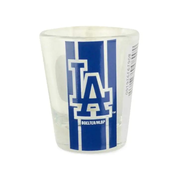 Verre à shot rayé 2 oz Los Angeles Dodgers