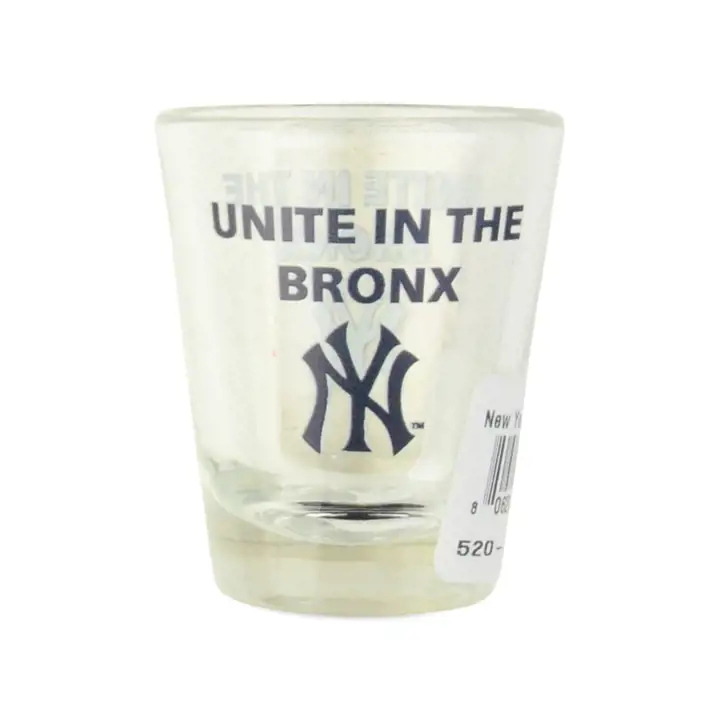 Verre à shot avec slogan 2oz New York Yankees