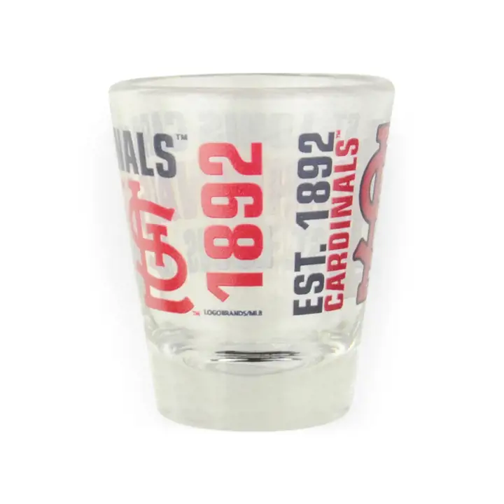 Verre à shot St. Louis Cardinals 2oz en satin gravé