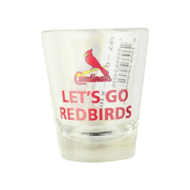 Verre à shot de 2 oz avec slogan des St. Louis Cardinals