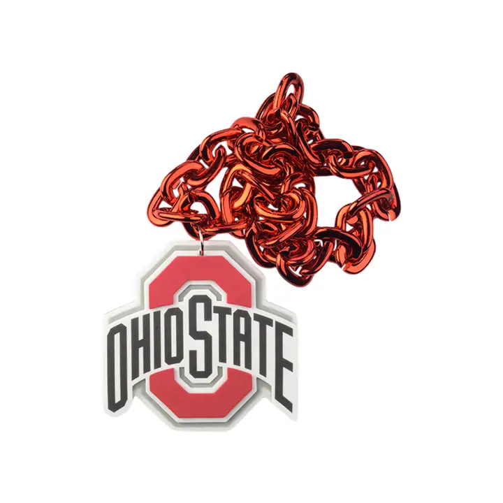 Chaînes de supporters des Buckeyes de l'Ohio State Rouges
