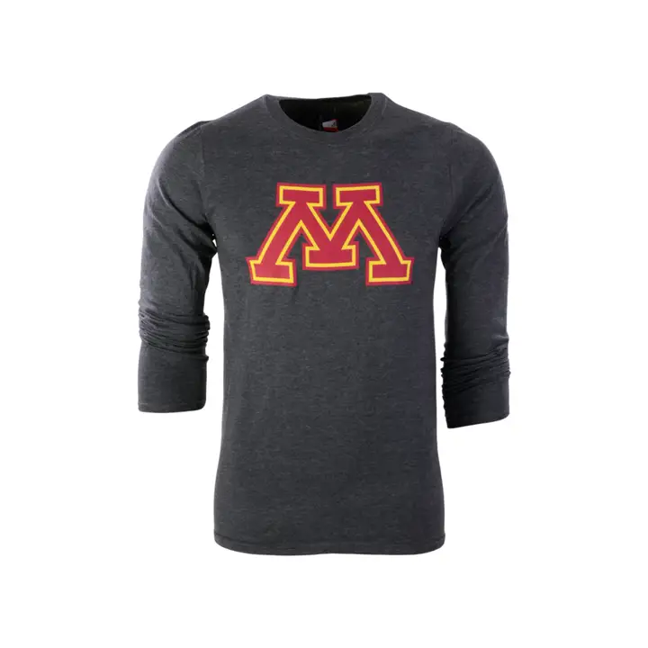 T-shirt NCAA à grand logo Minnesota Golden Gophers 2F gry