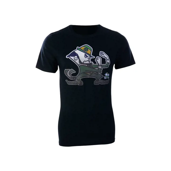 T-Shirt NCAA Mascotte Nocturne Notre Dame Fighting Irish 2F bl