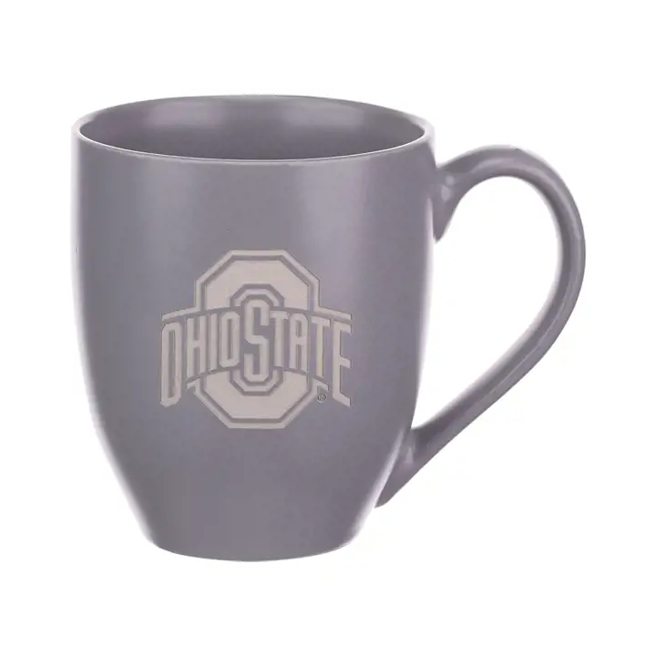 Mug en céramique Buckeyes de l'Ohio State tons terre ivoire