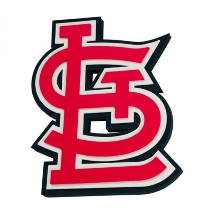 Enseigne murale 3D en mousse des St. Louis Cardinals