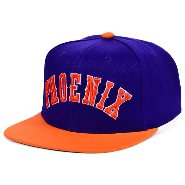 PHOENIX SUNS HWC XL CASQUETTE À VISIÈRE PLATE WORDMARK pur/org