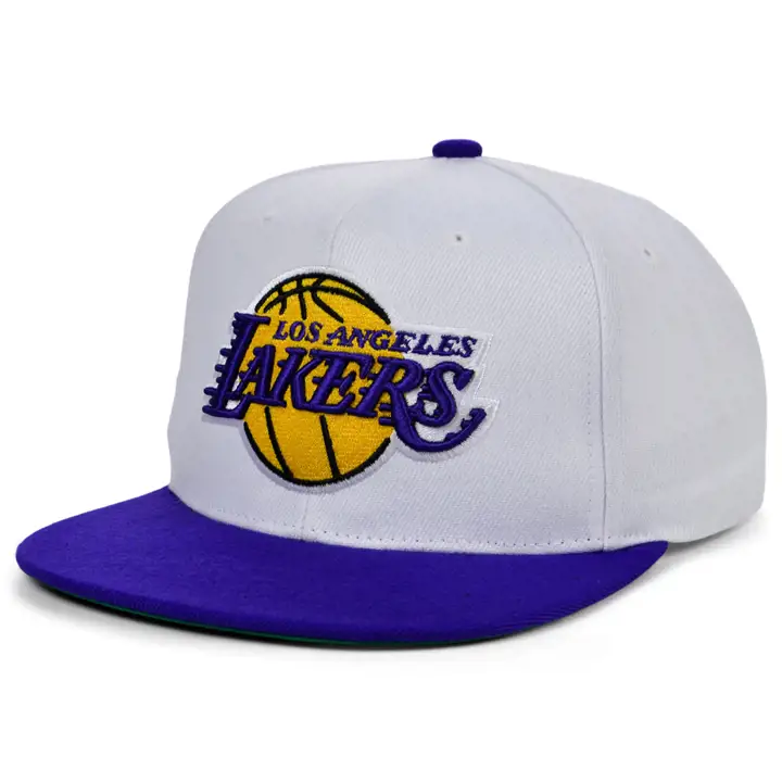 CASQUETTE SNAPBACK NBA LOS ANGELES LAKERS XL FINALES blanc/violet