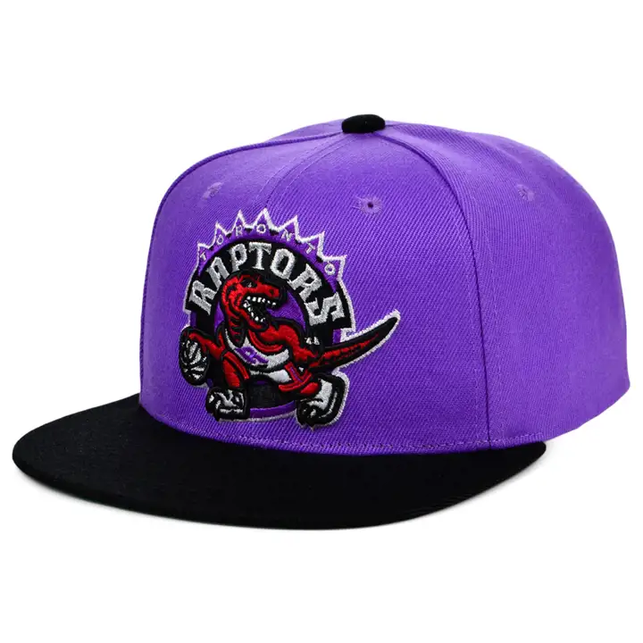 TORONTO RAPTORS HWC XL WORDMARK CASQUETTE SNAPBACK VIOLET/NOIR