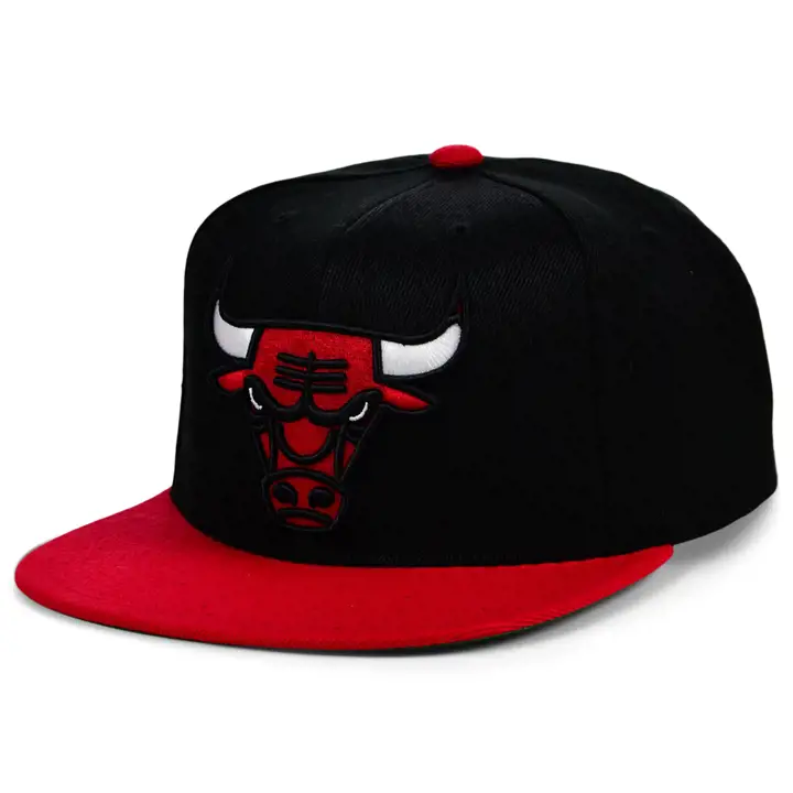 CHICAGO BULLS NBA XL WORDMARK SNAPBACK noir/ROUGE