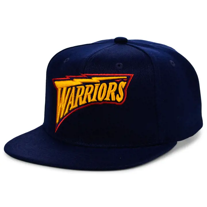 CASQUETTE SNAPBACK GOLDEN STATE WARRIORS HWC XL WORDMARK MARINE