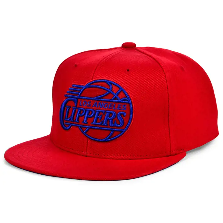 CASQUETTE SNAPBACK BICOLORE ROUGE LOS ANGELES CLIPPERS HWC