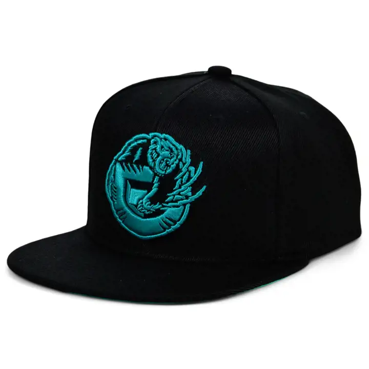 VANCOUVER GRIZZLIES HWC CASQUETTE DE BASEBALL DEUX TONS NOIR