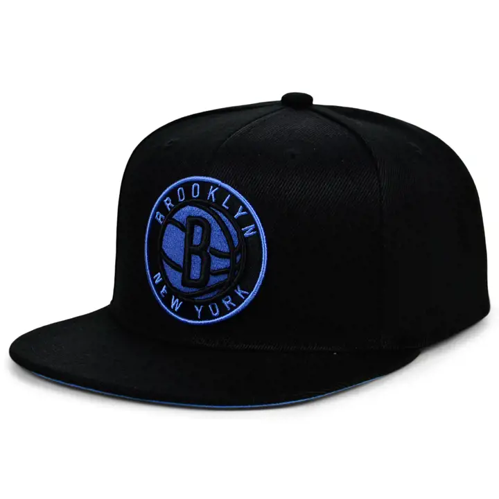 BROOKLYN NETS NBA DEUX TONS SNAPBACK noir