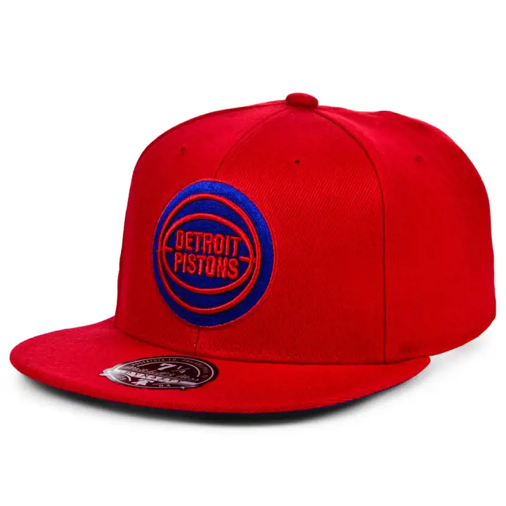 DETROIT PISTONS HWC DEUX TONS AJUSTÉ ROUGE