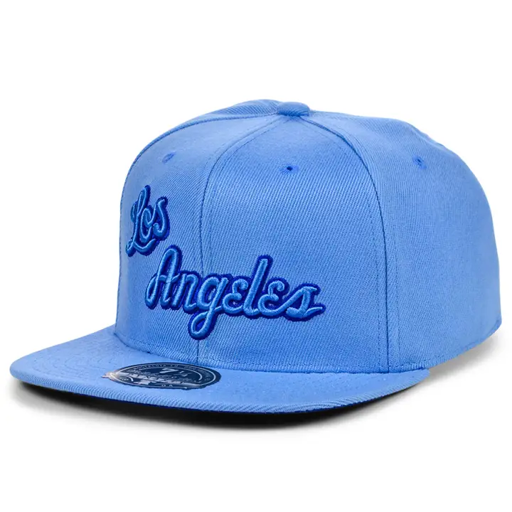 LOS ANGELES LAKERS HWC TWO TONAL FITTED skbl