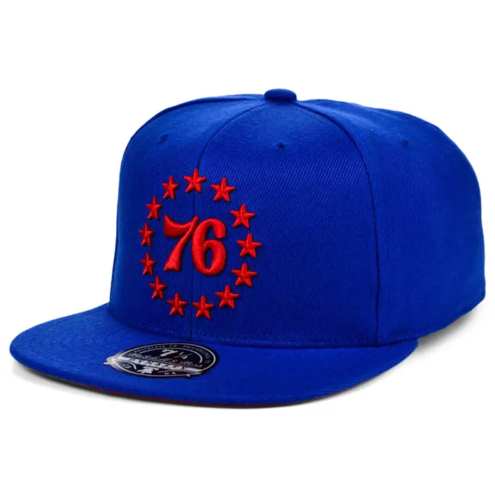 Casquette ajustée bicolore Philadelphia 76ers HWC rbl