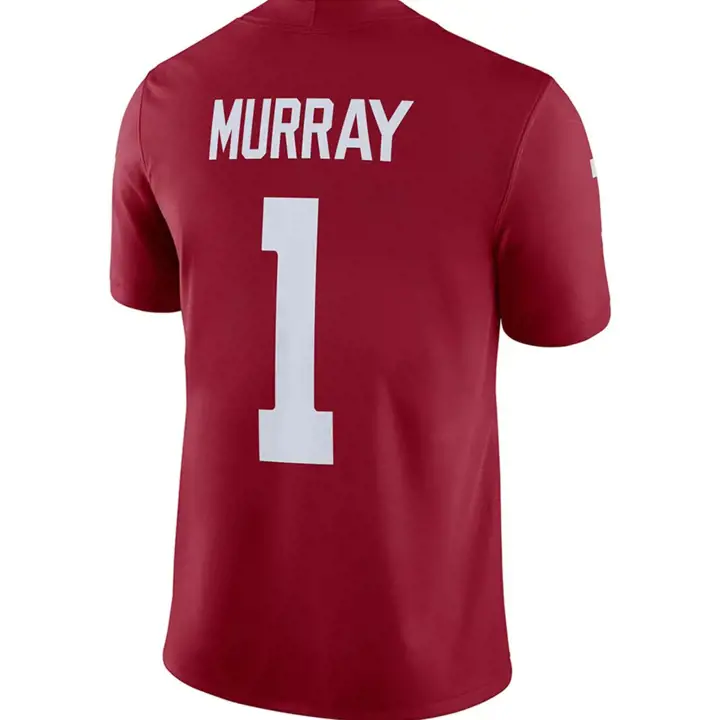 Maillot de match réplique NCAA Oklahoma Sooners pour jeune - Cramoisi