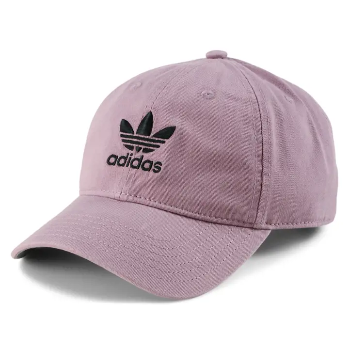 adidas Originals Casquette décontractée à lanière pour homme MAUVE/BLK
