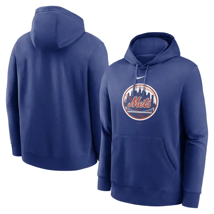 New York Mets MLB Nike Club Fleece Hoodie Rbl