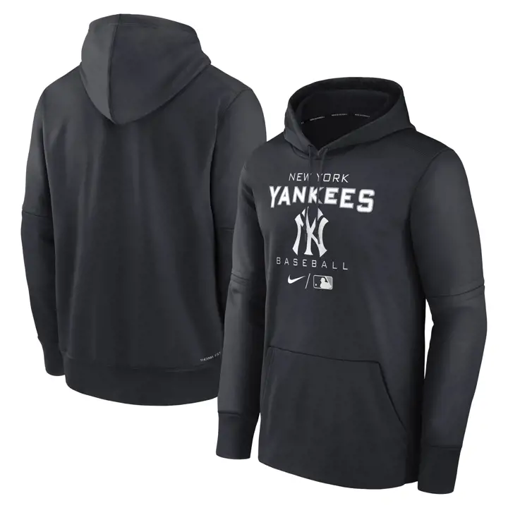 New York Yankees MLB AC Dugout Therma Hoodie marine/marine