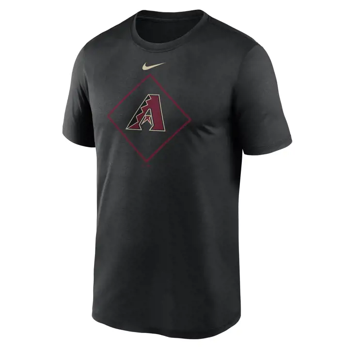 T-shirt icône légende MLB Arizona Diamondbacks - Noir