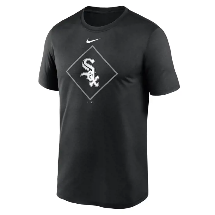 T-Shirt Chicago White Sox MLB Diamond Icon Legend noir