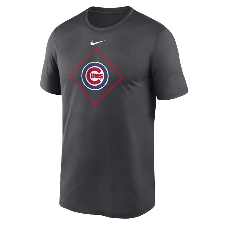 T-shirt Anthracite Chicago Cubs MLB Diamond Icon Legend