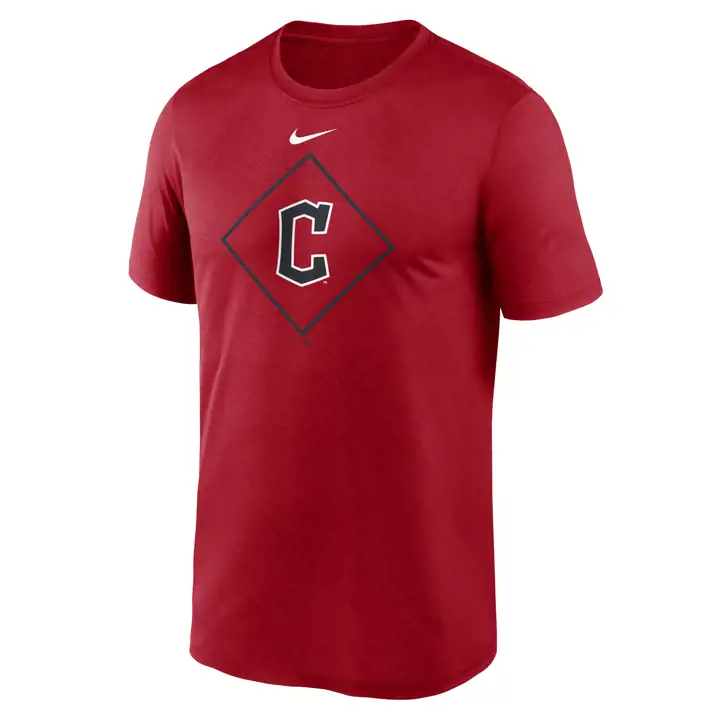T-shirt rouge Cleveland Guardians MLB Diamond Icon Legend