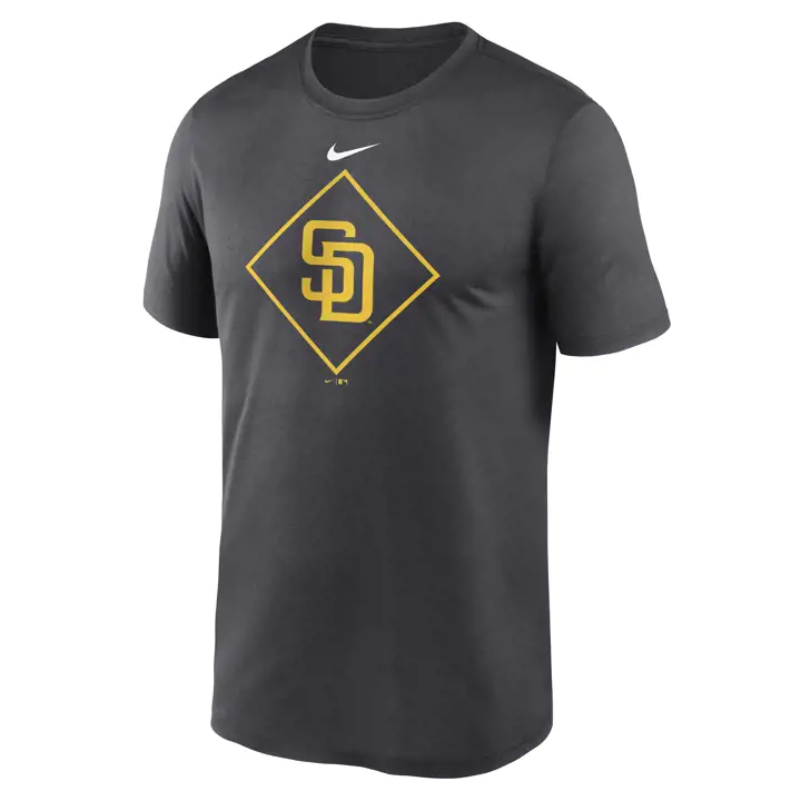 T-shirt San Diego Padres MLB Diamond Icon Legend anthracite