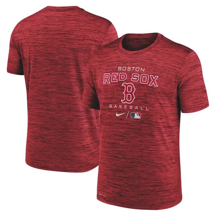 T-Shirt RED SOX MLB Legend Velocity ROUGE