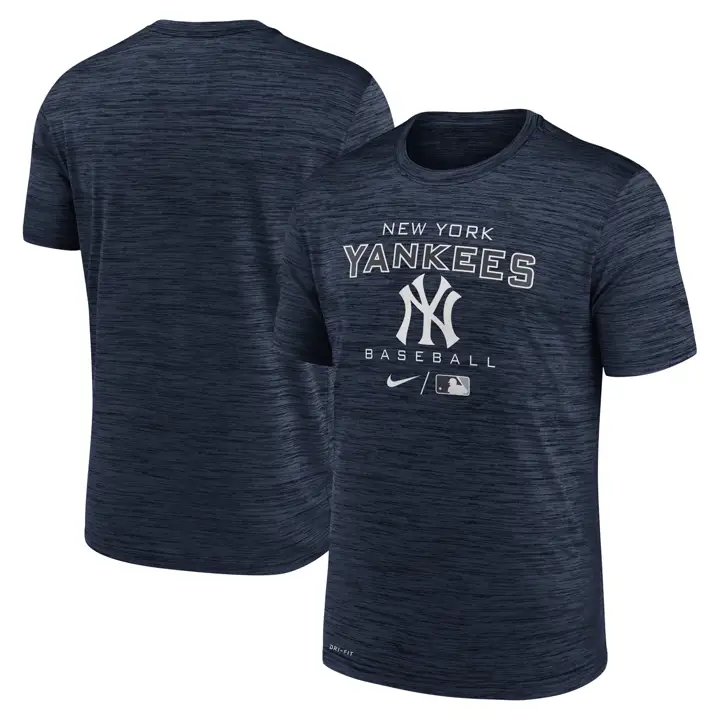 T-shirt bleu marine New York Yankees MLB Legend Velocity