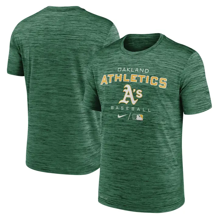 T-shirt Oakland Athletics MLB Legend Velocity kgrn