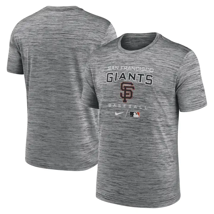 T-shirt San Francisco Giants MLB Legend Velocity Anthracite