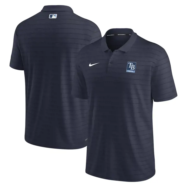 Polo rayé marine MLB AC Tampa Bay Rays