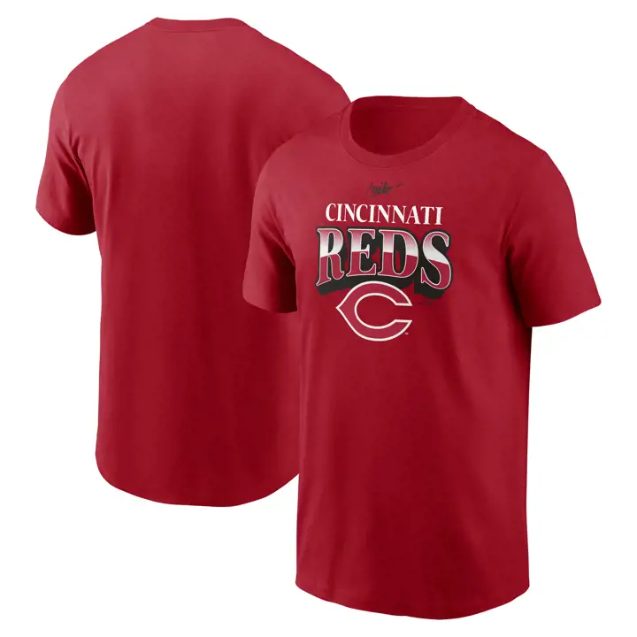 T-shirt rouge Cincinnati Reds MLB Coop Rewind Arch
