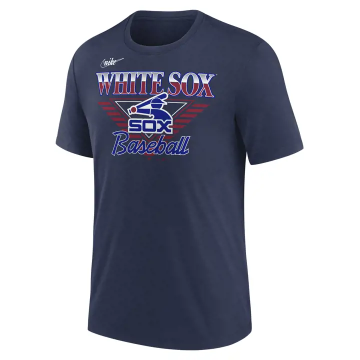 T-shirt trois couleurs Chicago White Sox MLB Coop Rewind marine