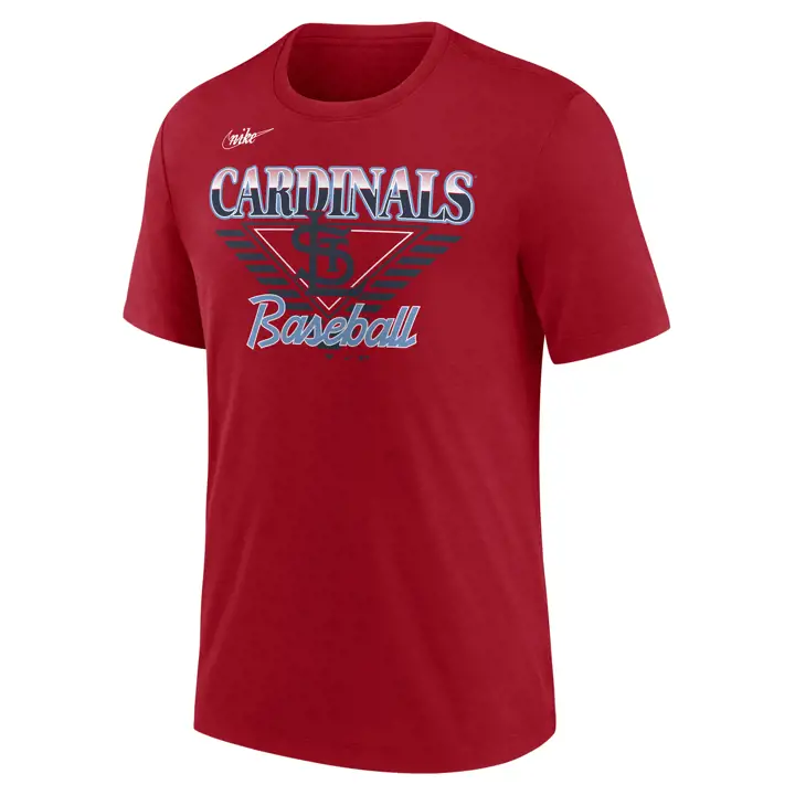T-shirt St. Louis Cardinals MLB Coop Rewind Tri-Blend rouge