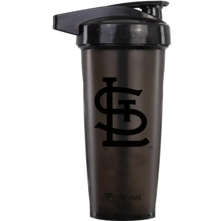 Bouteille Shaker Blackout de 828 ml des Cardinals de St. Louis NOIRE