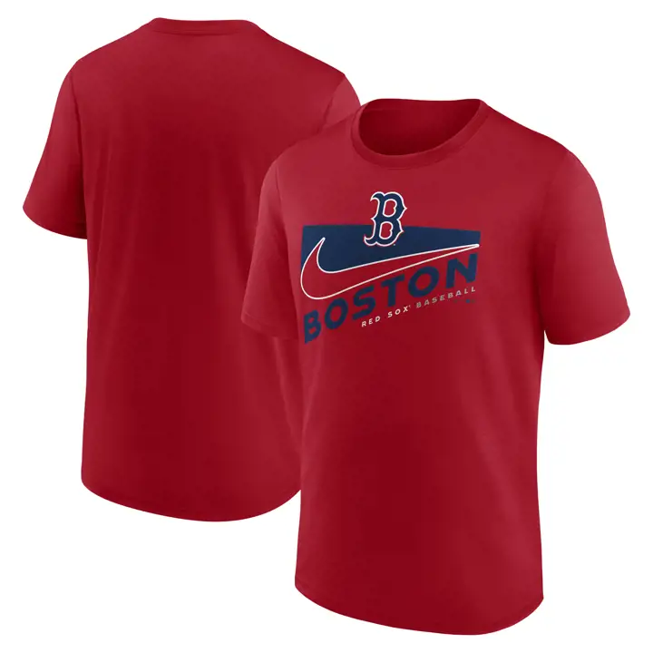 T-shirt rouge Boston Red Sox MLB Swoosh Exceed