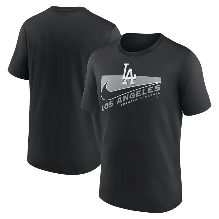 T-shirt Los Angeles Dodgers MLB Swoosh Exceed noir