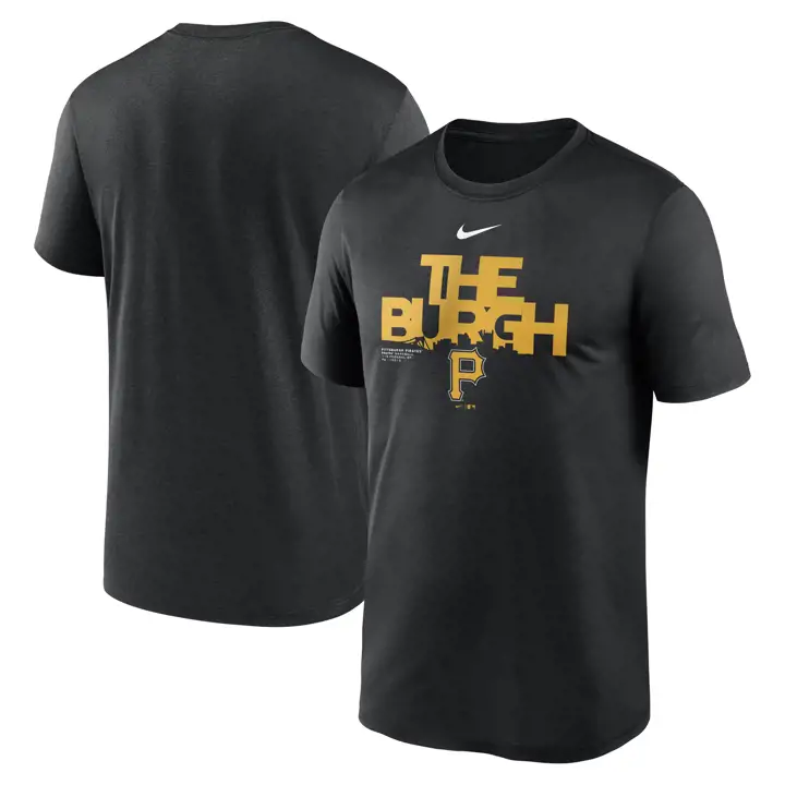 T-shirt Pittsburgh Pirates MLB Primetime Skyline noir